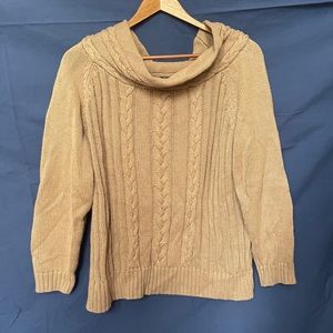 Off the shoulder sweater